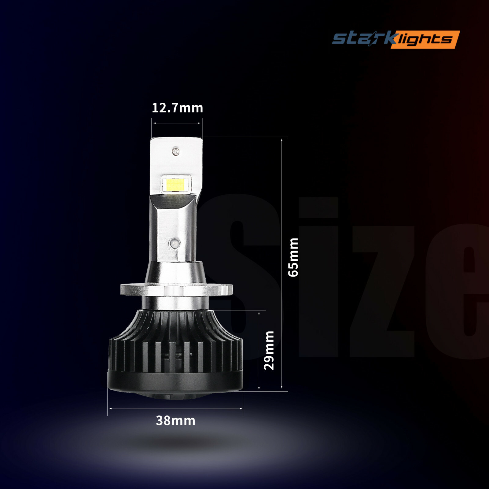 8400LM LED Headlight D2S/D2R/D2C Direct Replacement for Factory HID Xenon Bulbs