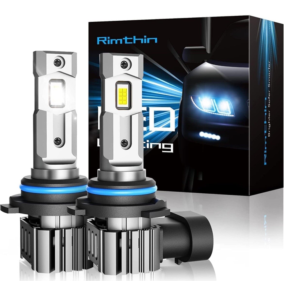rimthin H11 LED Bulbs, 60W 16000 LM Super Bright Cool White Fog Light Bulbs