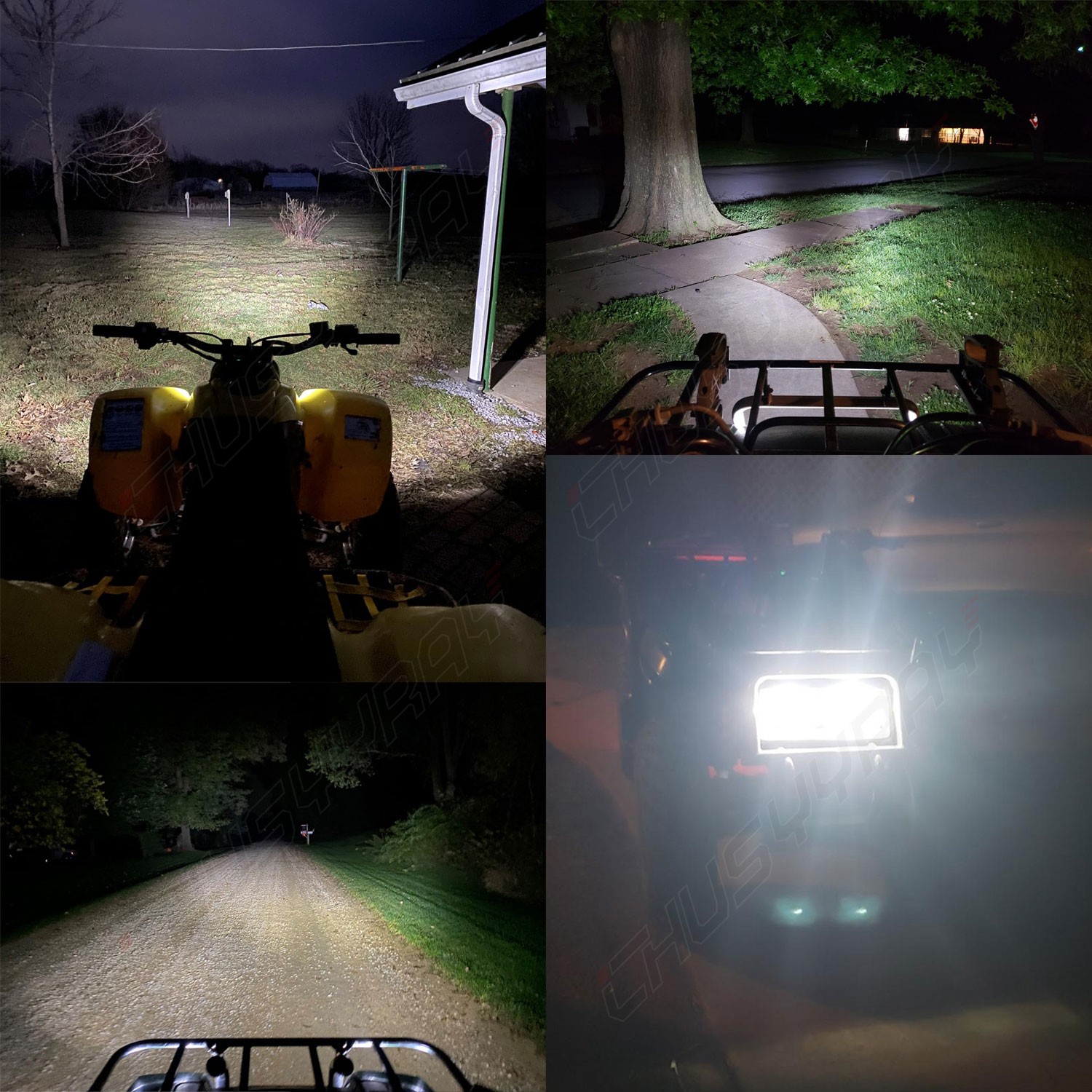2x LED Fog Light Bulbs Combo P15D-30 For YAMAHA YFS200 Blaster 200 1988–2002