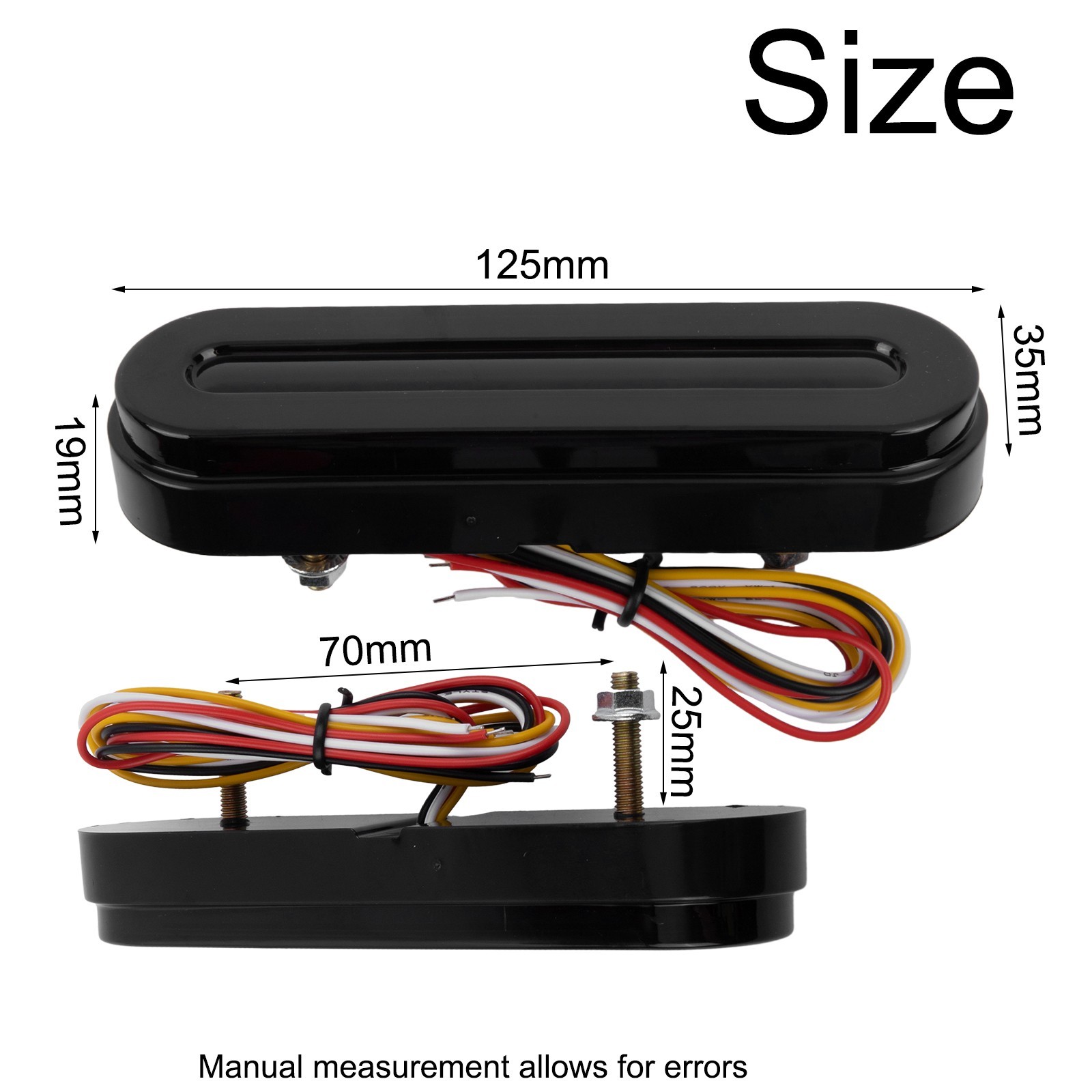 Tail Light 50000hours Black Shell Car Accessories High Quality Material