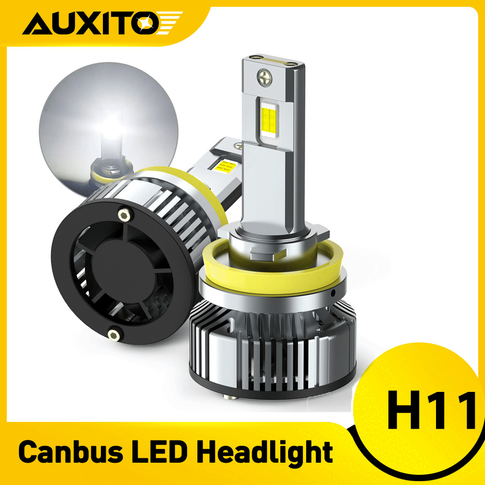 H11 LED Headlight Super Bulbs Bright 6500K White 40000LM HIGH/LOW BEAM 1-10Set