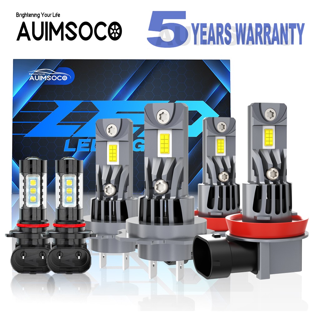 For Buick Regal Sedan 4-Door 2011-2013 LED Headlight Hi Low Fog Light Bulbs Kit