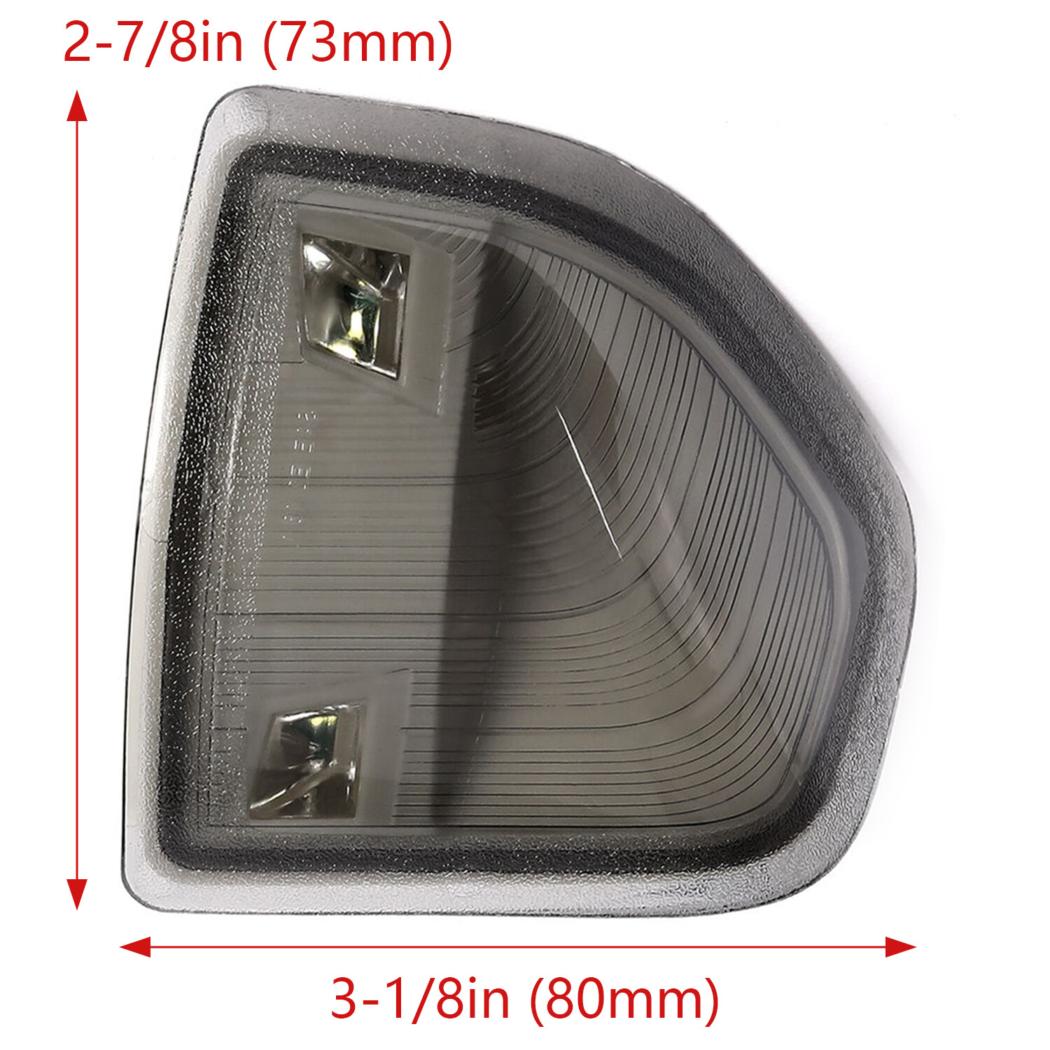 Smoke Lens Amber LED Side Mirror Turn Signal Lights For Dodge Ram 1500 2500 3500