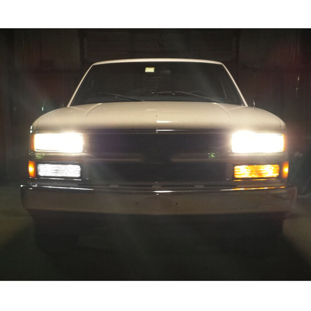 2X 16-SMD Switchback LED Front Turn Signal Light DRL Bulbs For Chevy C1500/K1500