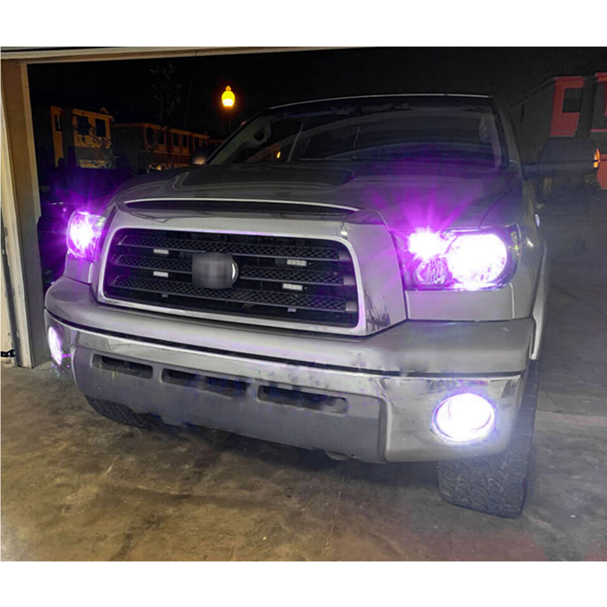 Pink Purple LED Daytime Running Light Bulb For Toyota Tundra 07-19 Tacoma 09-15