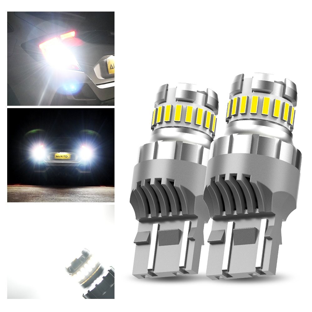 AUXITO 7443 7440 LED Backup Parking Light Bulbs 6500K Super Bright White 2-10PCS