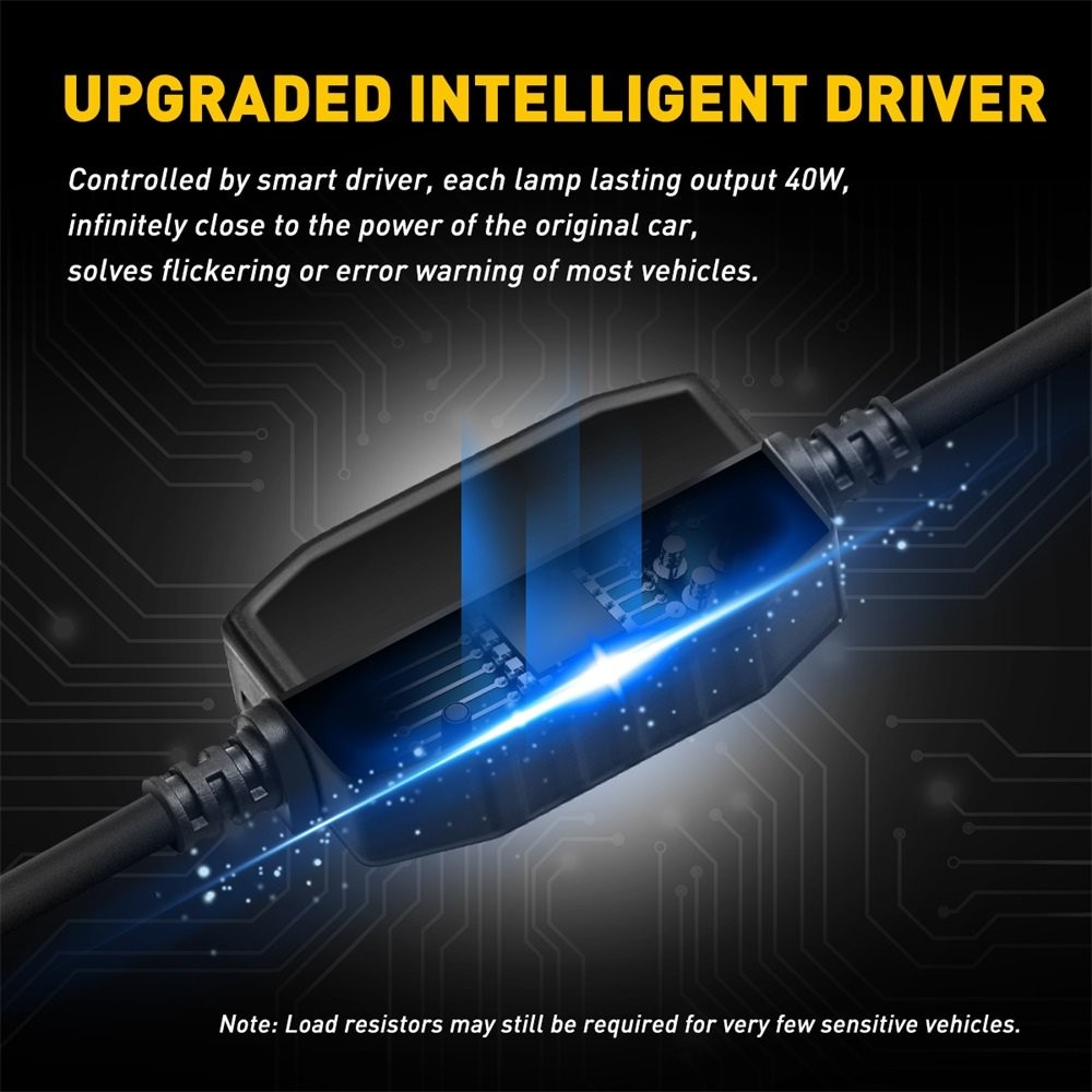 H11 9005 Combo LED Bulb Headlight High Low Beam White Bright Plug Play 1-10Set