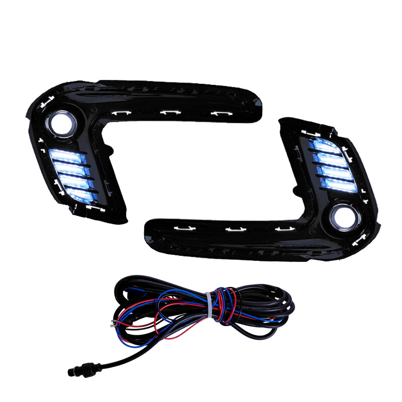 Fit 2016-2018 Hyundai Elantra LED Daytime Running DRL Lamp Turn Signal Fog Light