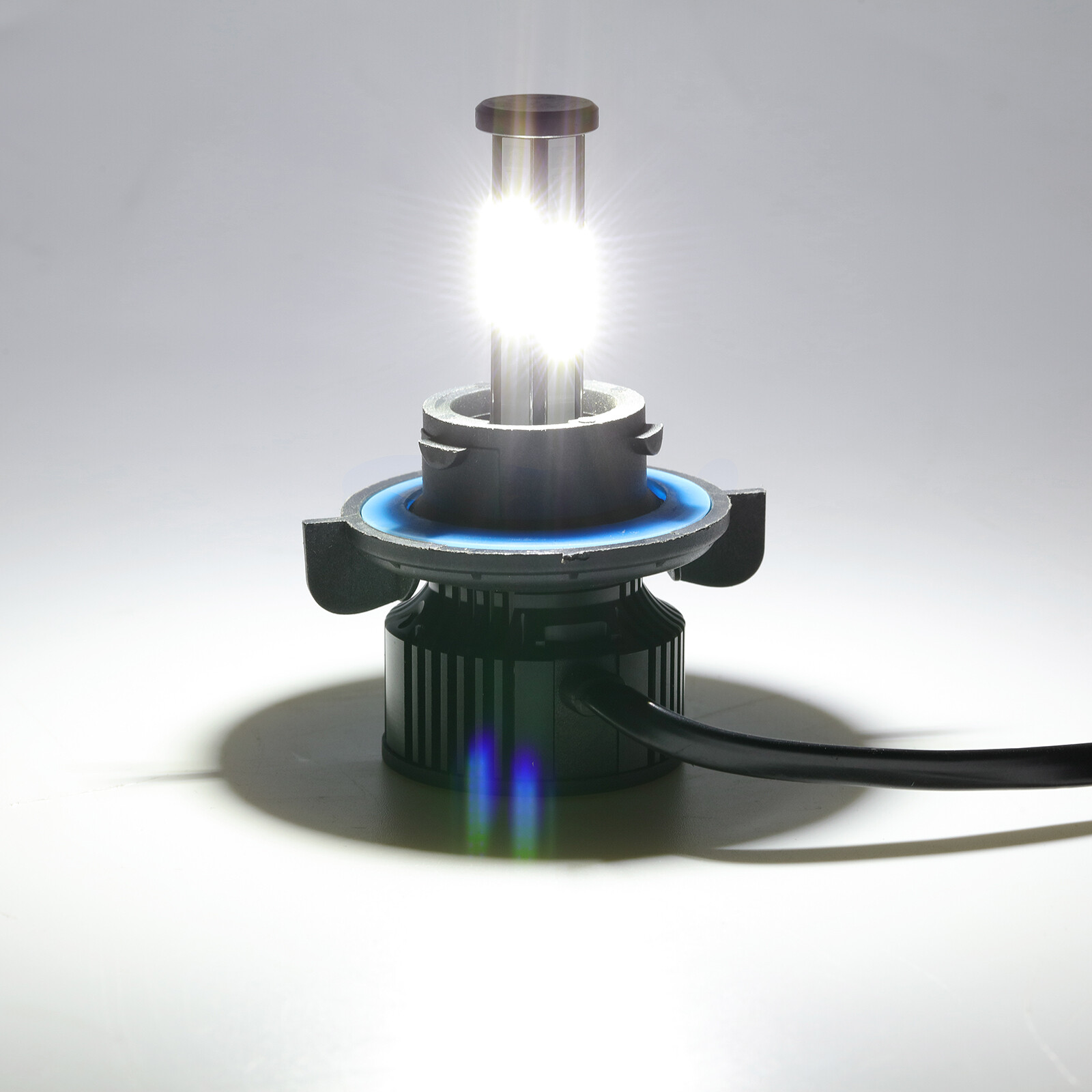 6-Sides H13 9008 LED Headlight High Low Beam Bulbs Super Bright White 450000LM