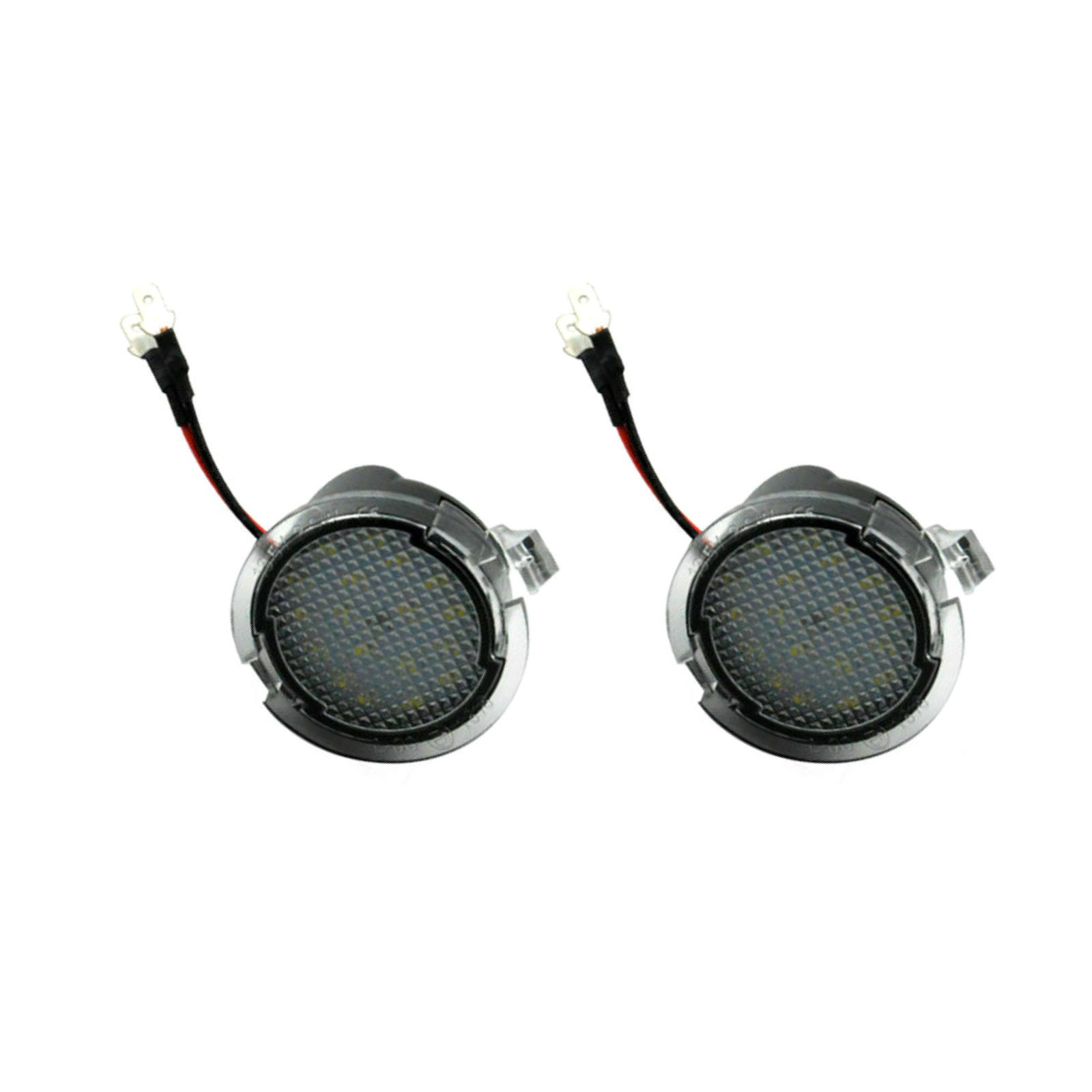 18 LED Puddle Light Side Rearview Mirror Lamp For Ford Edge Mondeo Taurus Fusion