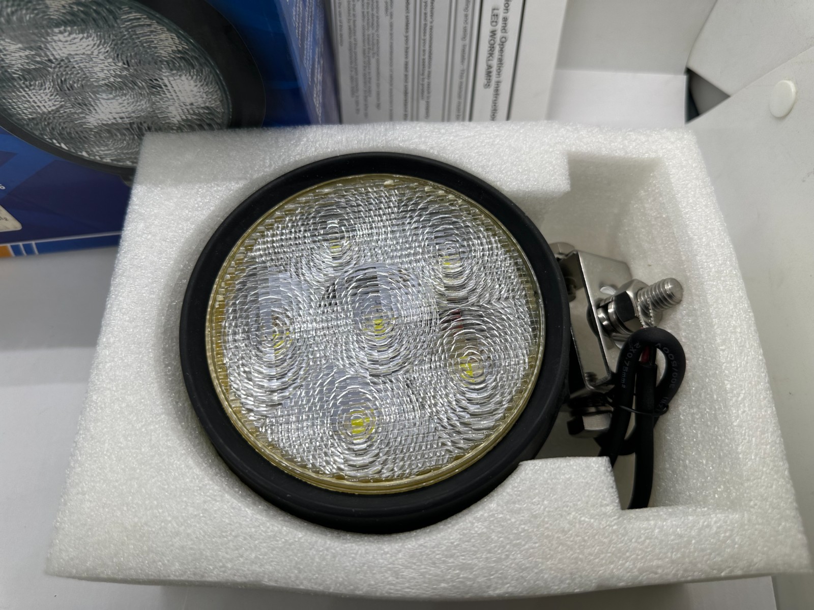 ECCO E92013 Round LED Spot & Flood Beam Work Light for Truck Tractor SUV