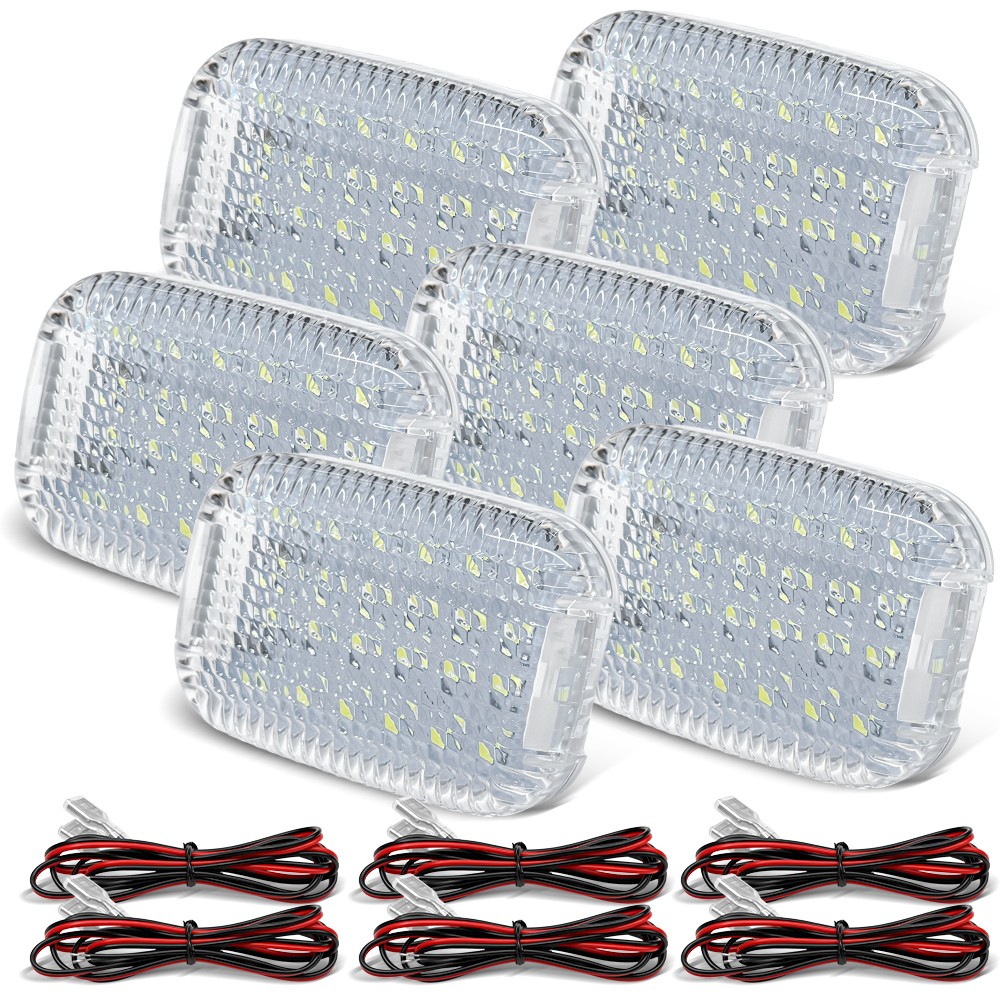 2/6xBK2Z13776K LED Dome Light Assembly For 15-24 Ford Transit 350 Passenger Van
