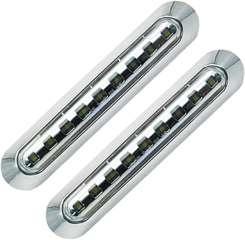 BOOMBOOST Side Light Always On Tail Light 2Pcs 9LED 3W White