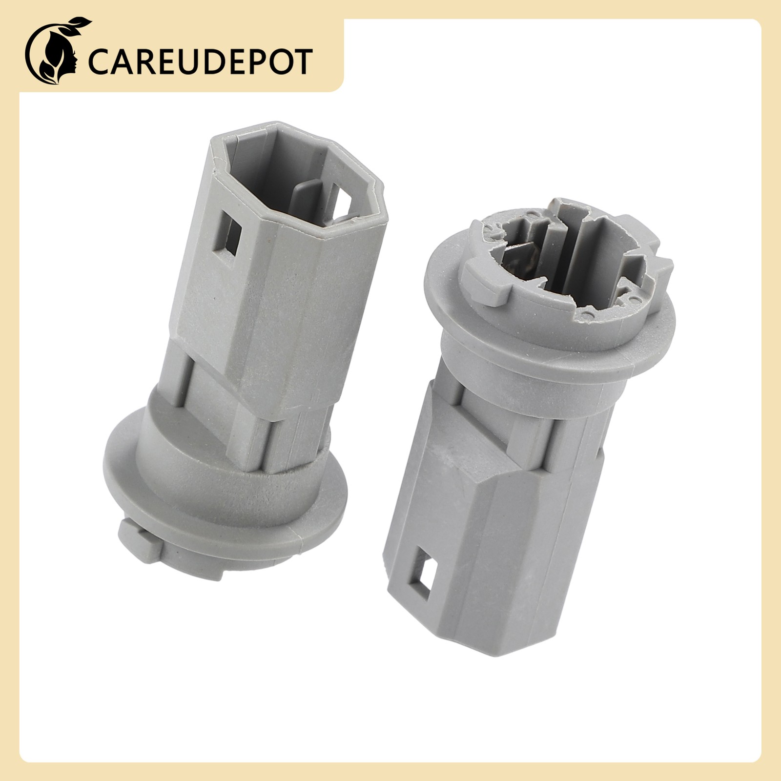 1Pair Turn Signal Light Lamp Bulb Socket Gray for Toyota for Lexus 9007599011