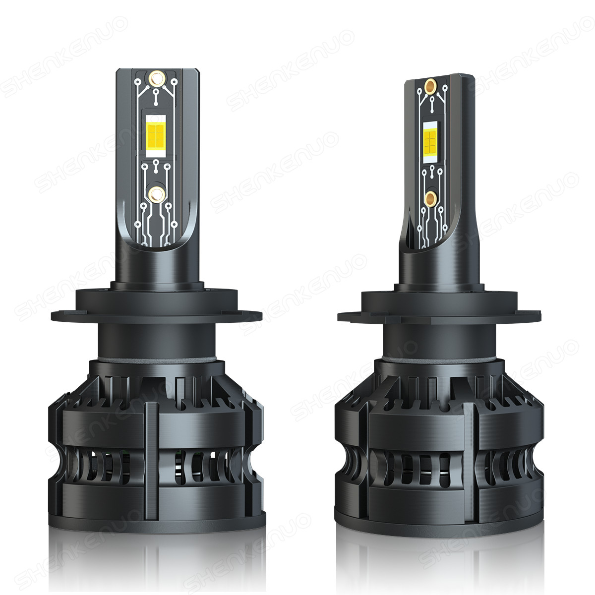 For GMC Acadia 2007-2012 Combo White H7 H11 LED Headlights Bulb High Low Beam Z8
