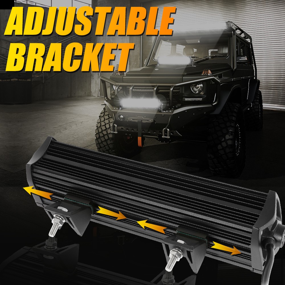AUXBEAM 5D-PRO 12″ 22″ 32″ 42″ 52″ LED Work Light Bar Driving Truck ATV Offroad