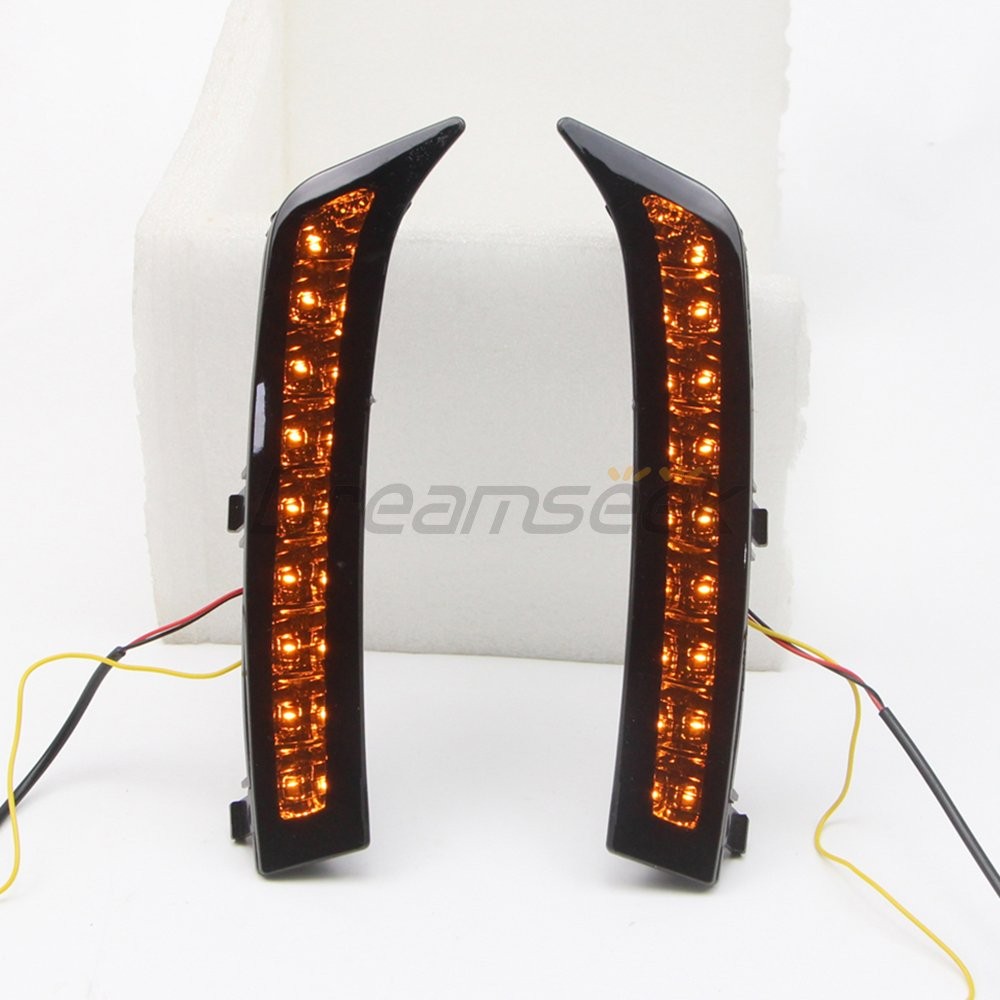 LED DRL for Subaru Forester 2013-2018 Daytime Running Light Fog Lamp with Turn