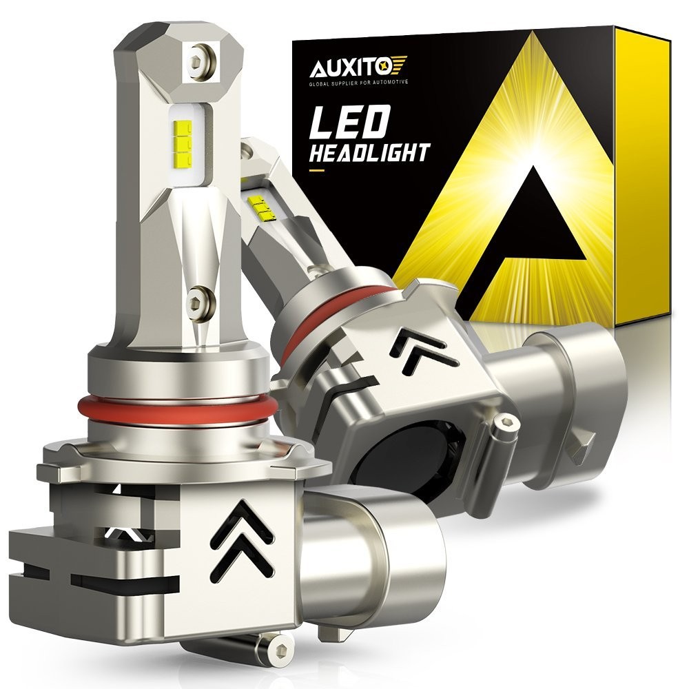 AUXITO ZES LED Headlight Como Kit 9005+9006 6000K White High Low Beam High Power