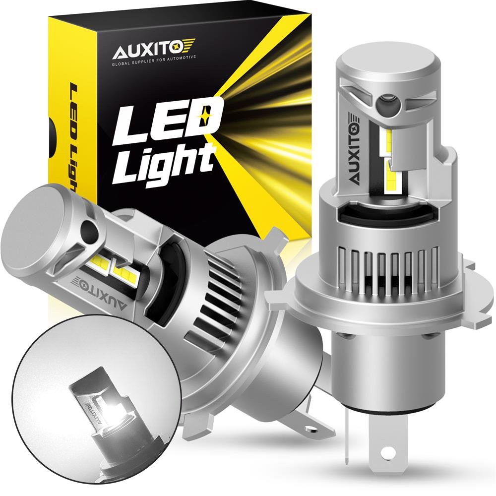 2X H4 HB2 9003 LED Headlight Bulbs Kit 6000K White High Low Beam Replace Halogen