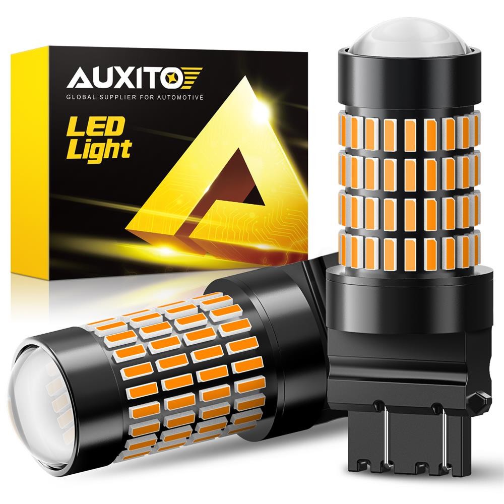 AUXITO Amber Yellow 3156 3157 4156 LED Rear Turn Signal Blinker Light Bulbs Kit
