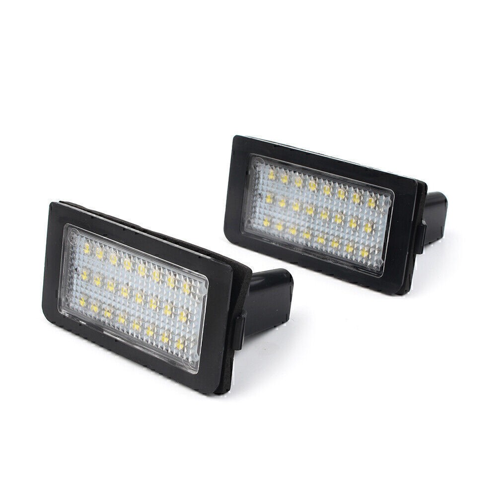 LED Number License Plate Lamp Lights White For BMW E38 7 Series 1995-2001 CanBus