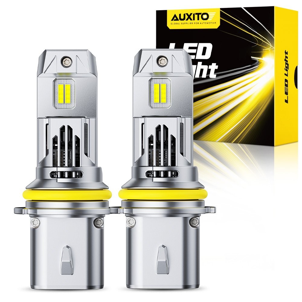 Auxito LED Headlight 9007 H/L Beam Bulb Canbus Kit 30000LM 6500K Ultra Bright EB