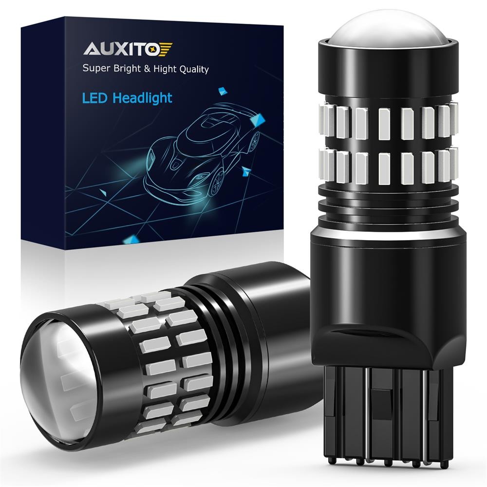 2x AUXITO 7440 7443 LED Strobe Flashing Blinking Brake Tail Light/Parking Bulb A