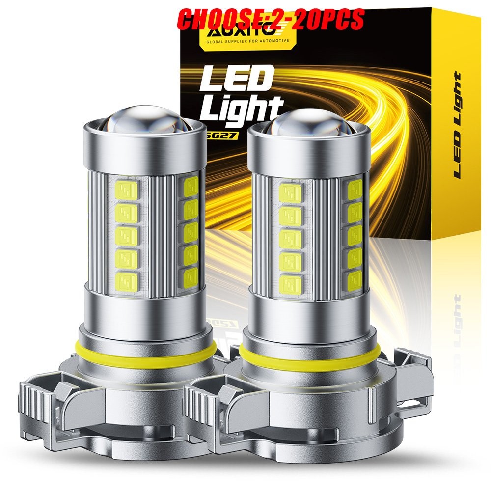 5202 LED Headlight Bulbs 6500K Super Bright Pure White Fog Light Bulbs Kit 2-20X