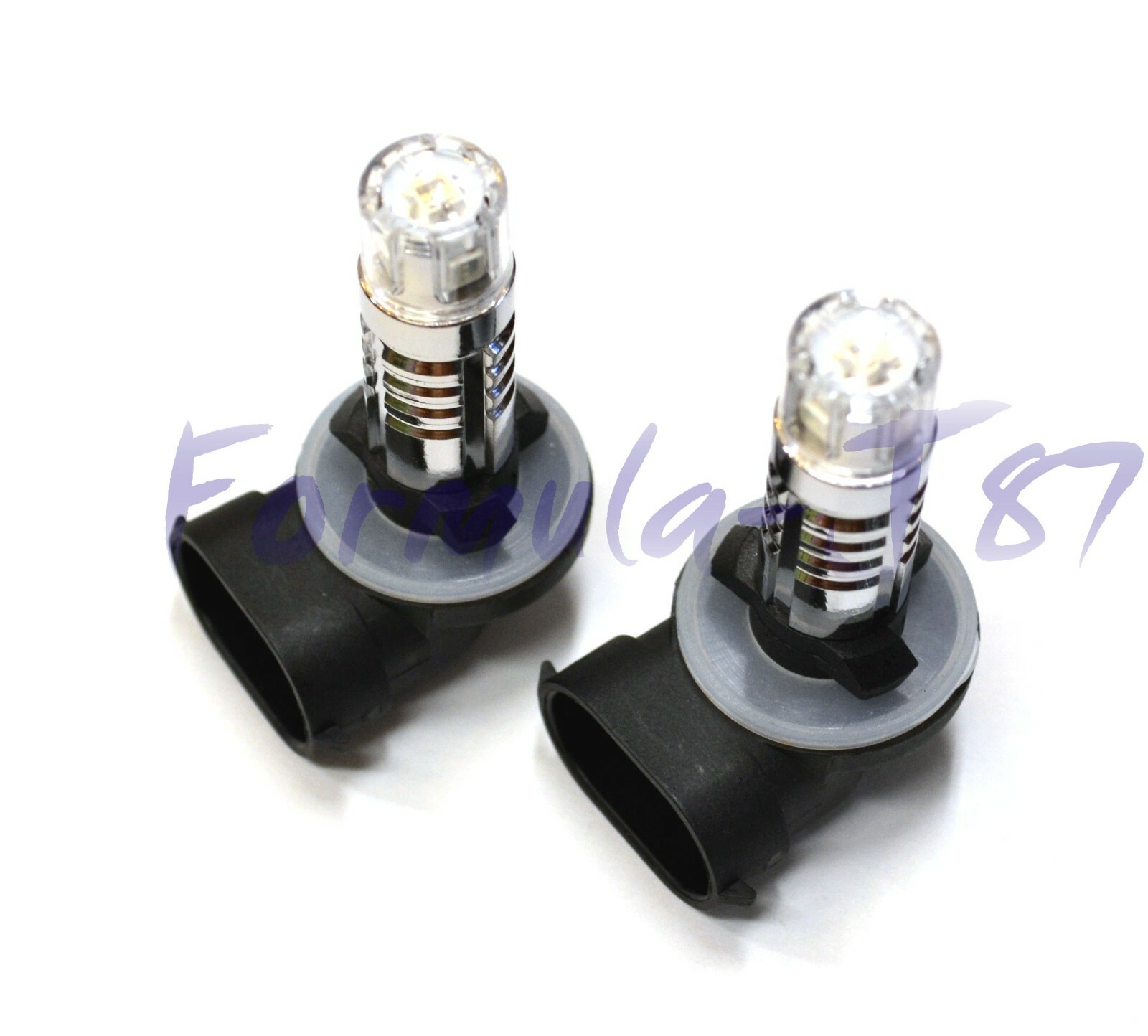 LED 20W 881 H27 Green Two Bulbs Fog Light Replacement Upgrade Lamp Stock Show OE