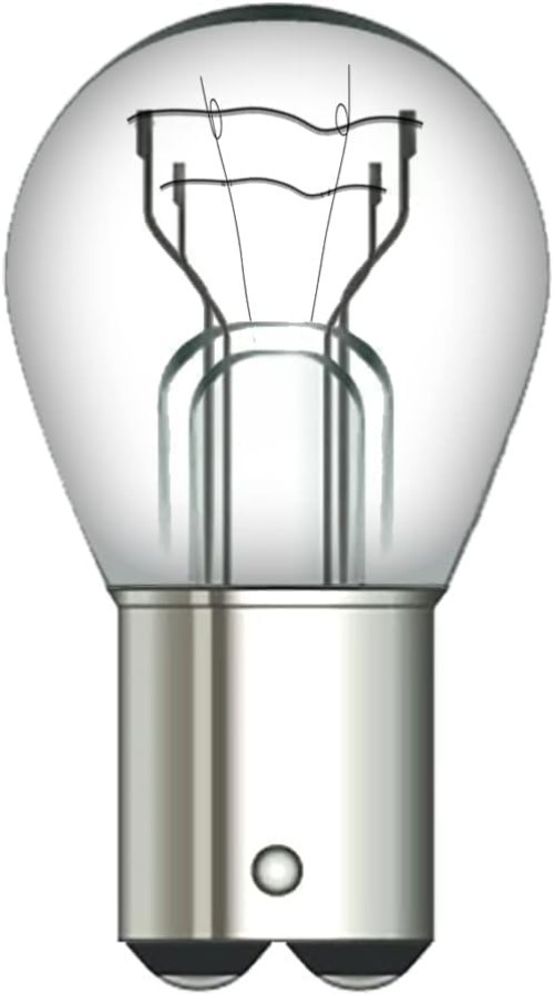 Road Legal E Approved P21/5W 380 Clear Car Bulbs – Twin Pack for Safety