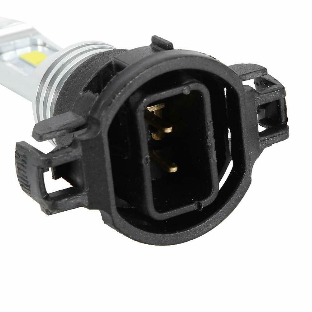 2Pcs H16 5201 5202 Super Bright LED Fog Daytime Running Light Bulbs Xenon White