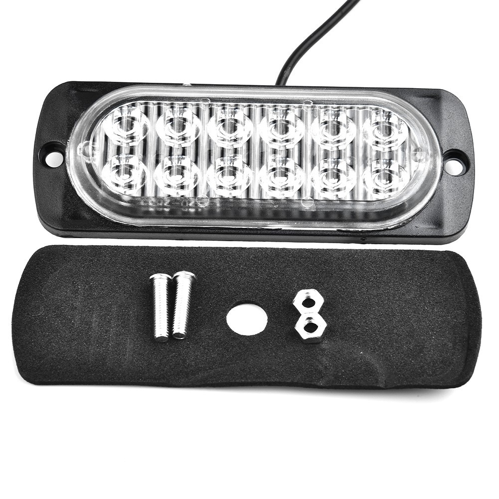 LED Working Lamps White DC 12V-24V Luminous Driving for flash Light Bulb Spare