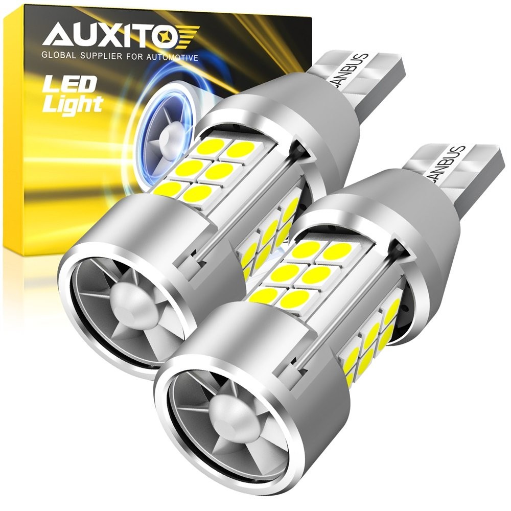 CANBUS AUXITO T15 912 921 W16W SMD 18-LED Backup Reverse Light Waterproof 2/4PCS