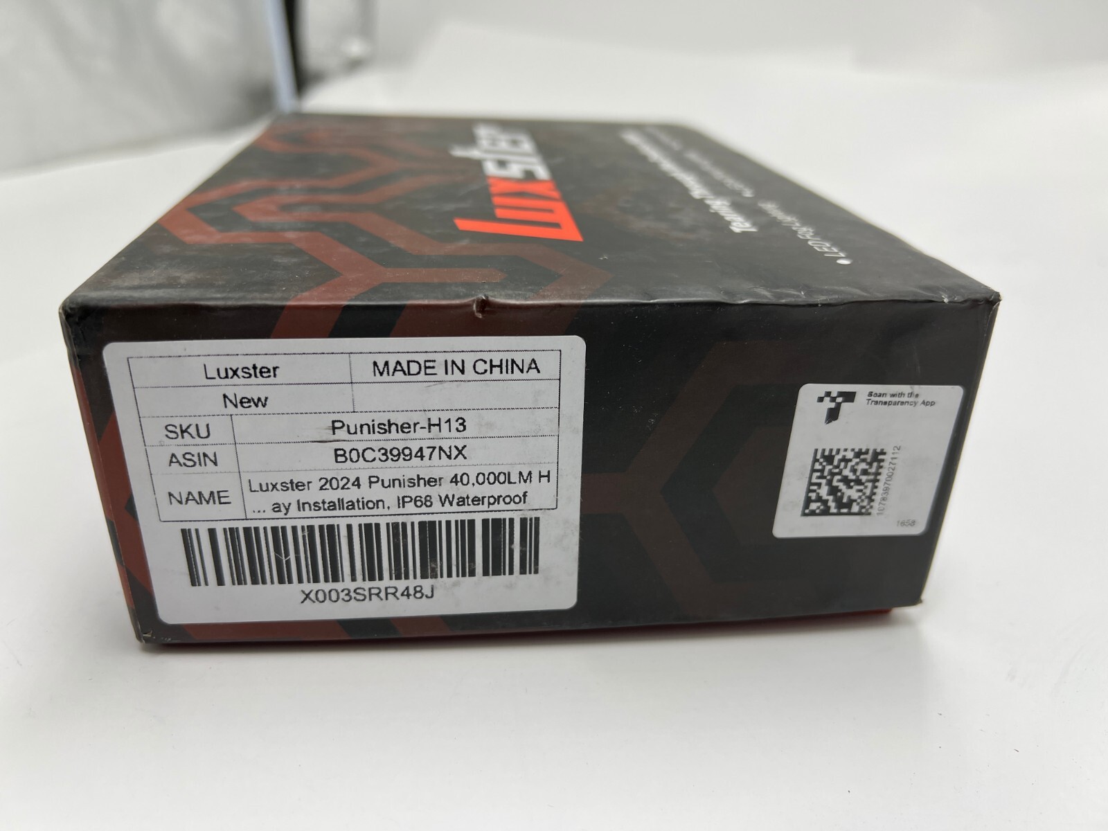(QTY 2) Luxster ‎Punisher-H13 40,000LM H13 2024 LED Bulbs IP68 Waterproof