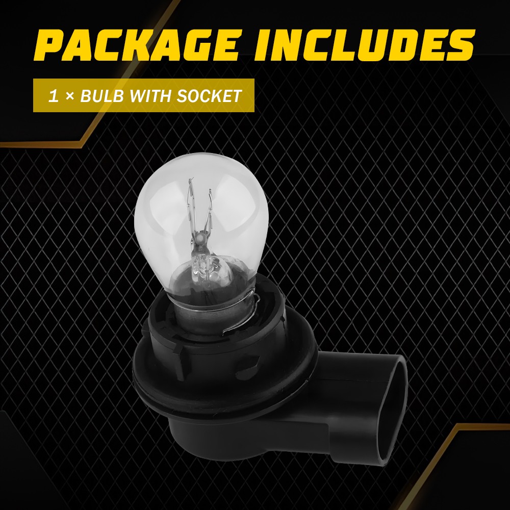 Left Right Front DRL Daytime Running Light Bulb & Socket Fit Jeep Renegade 2-10X