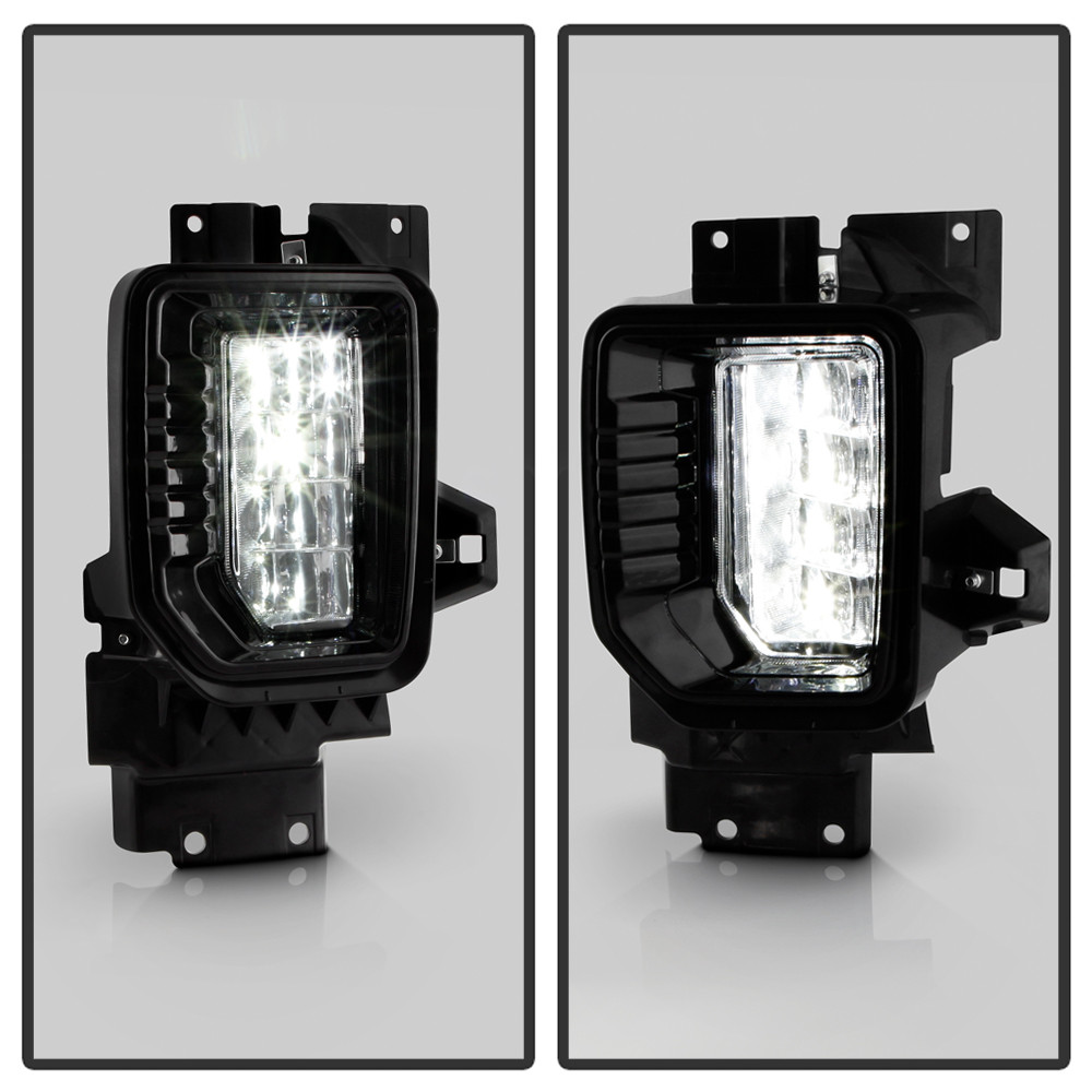 2020-2023 GMC Sierra 2500HD 3500HD LED Bumper Fog Lights Driving Lamps w/ Switch