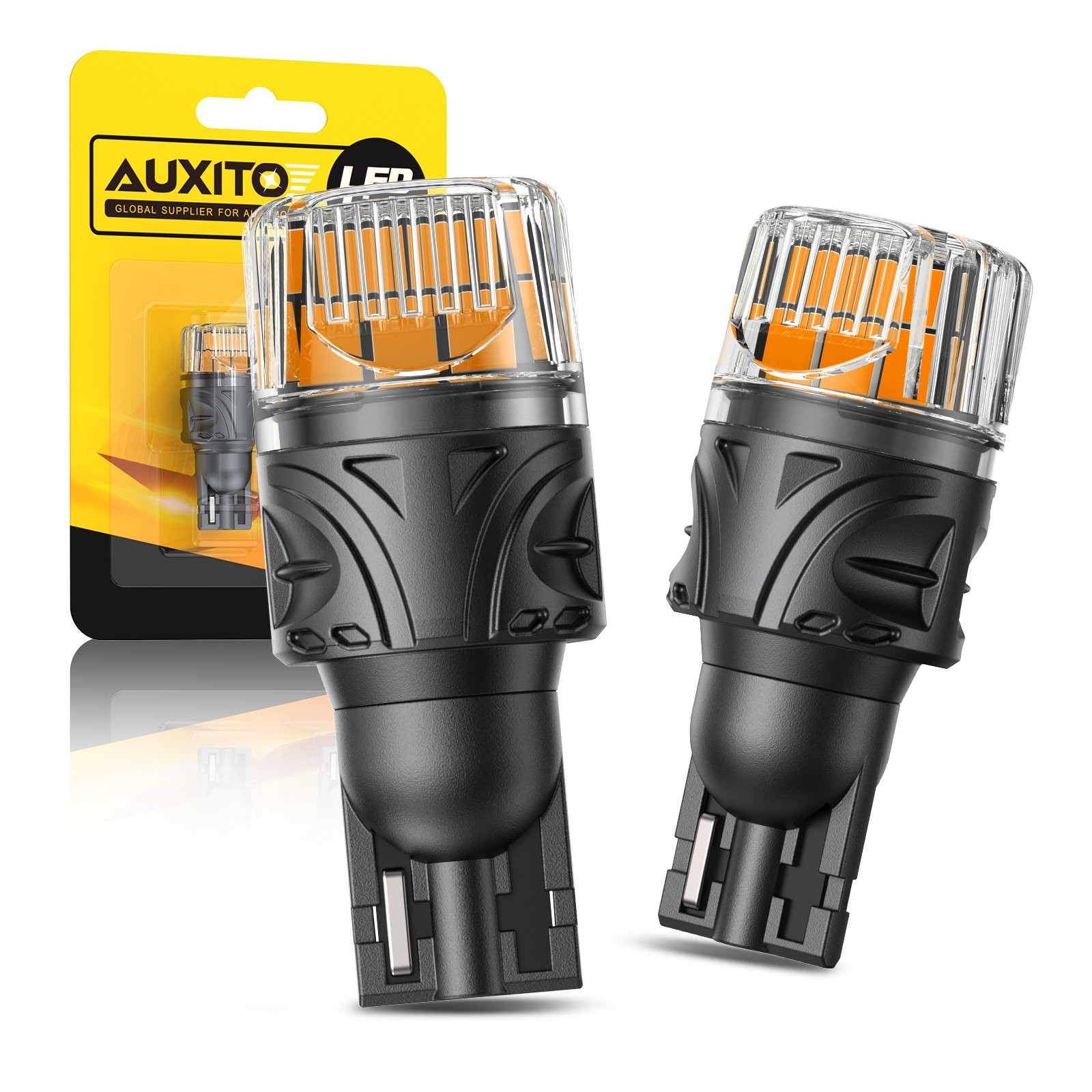 T15 921 912 LED BackUp Reverse Light Bulb For Subaru Hyundai Amber Yellow BRS EC