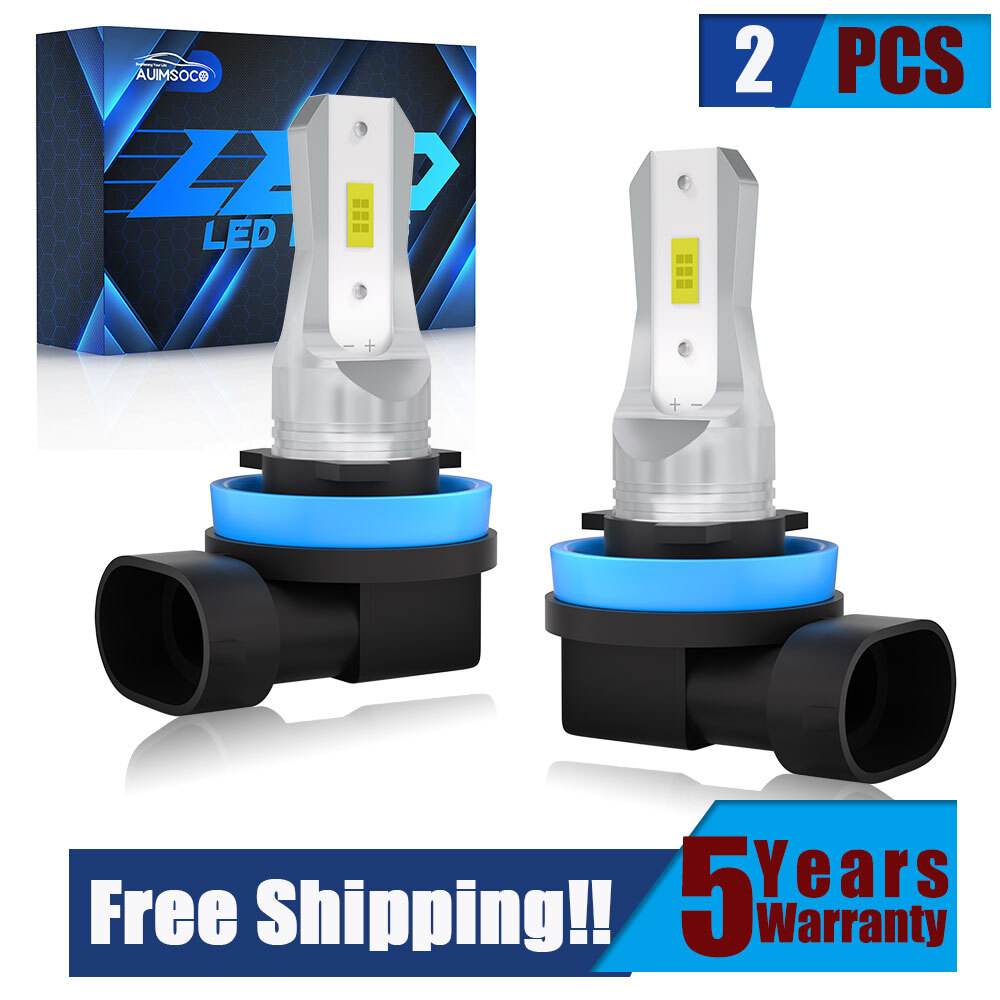 H11 LED Headlight Kit Bulbs Low Beam For Lexus RX330 2004-2006 10000K Cool White