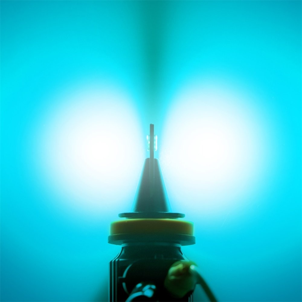 2/4X H11 H8 100W LED Fog Driving Light Bulbs 8000K ICE BLUE CSP Super Bright