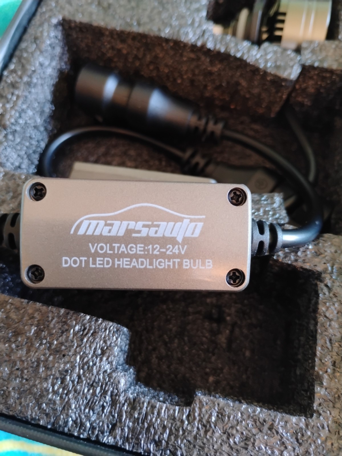 MARSAUTO 9005 HB3 M2 LED Headlight Bulbs Kit High Low CSP/CREE Chip DC12-24V NW