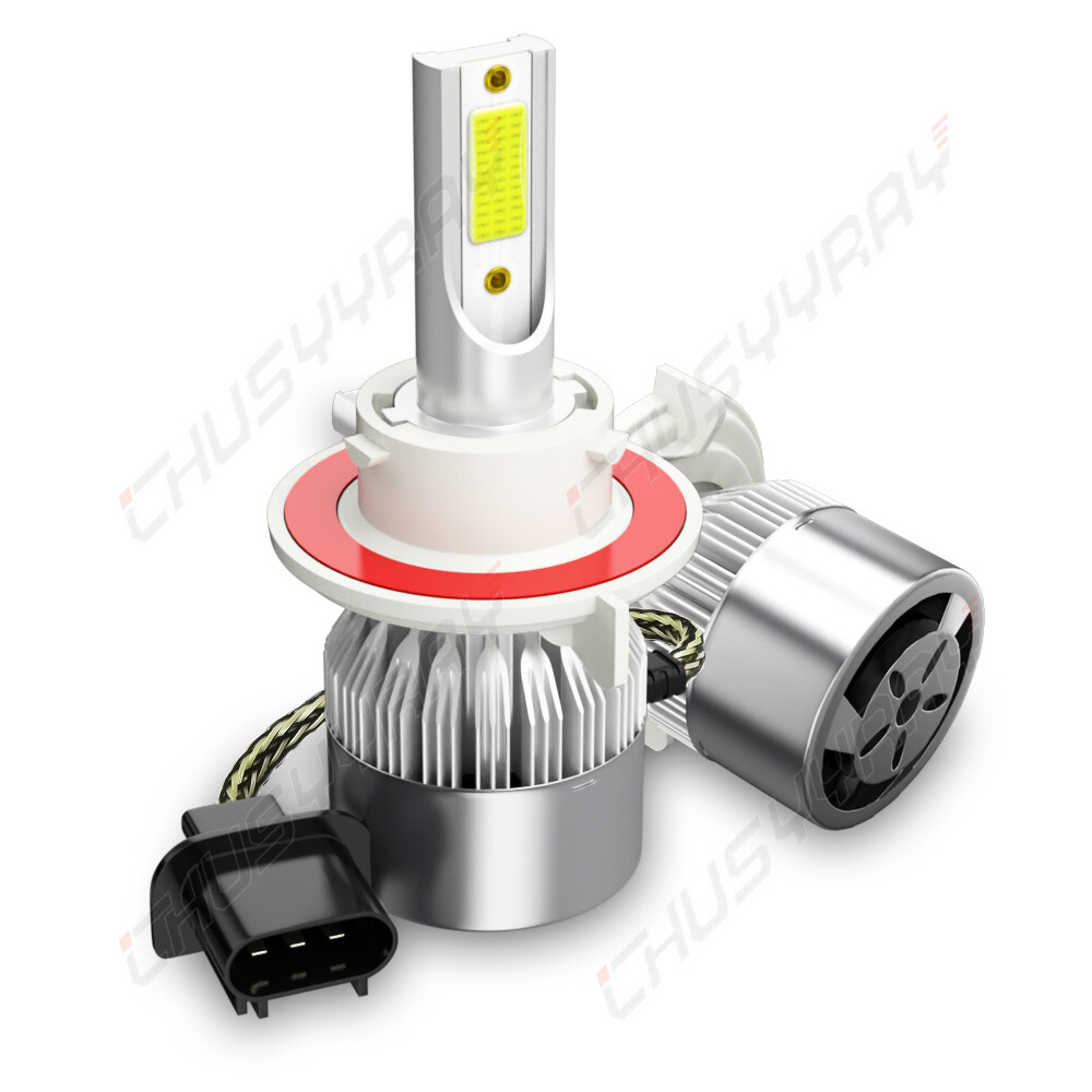 For 2004-2014 Ford F150 White LED Headlight Hi/Lo + Fog Light 4x Bulbs Combo
