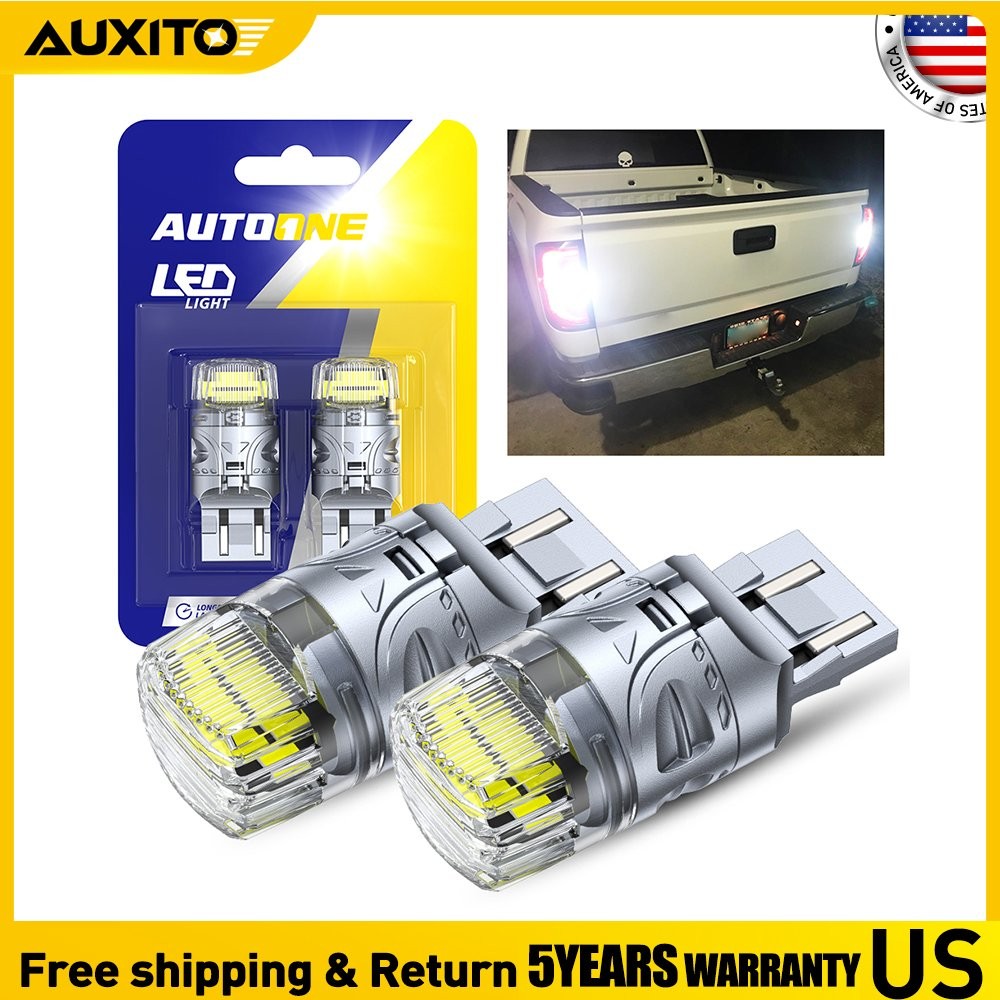 AUTOONE 7440 7441 LED Back Up Reverse Light Bulb White 7443 Extremely Bright