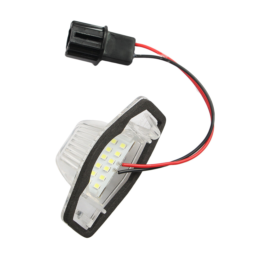 2x LED License Plate Light Tag Lamp 6000K For 2007-2016 Honda CR-V CRV Fit