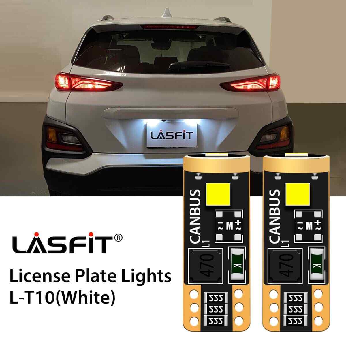 T10 LED Error Free CANBUS 6000K Xenon White W5W 194 168 License Plate Light Bulb