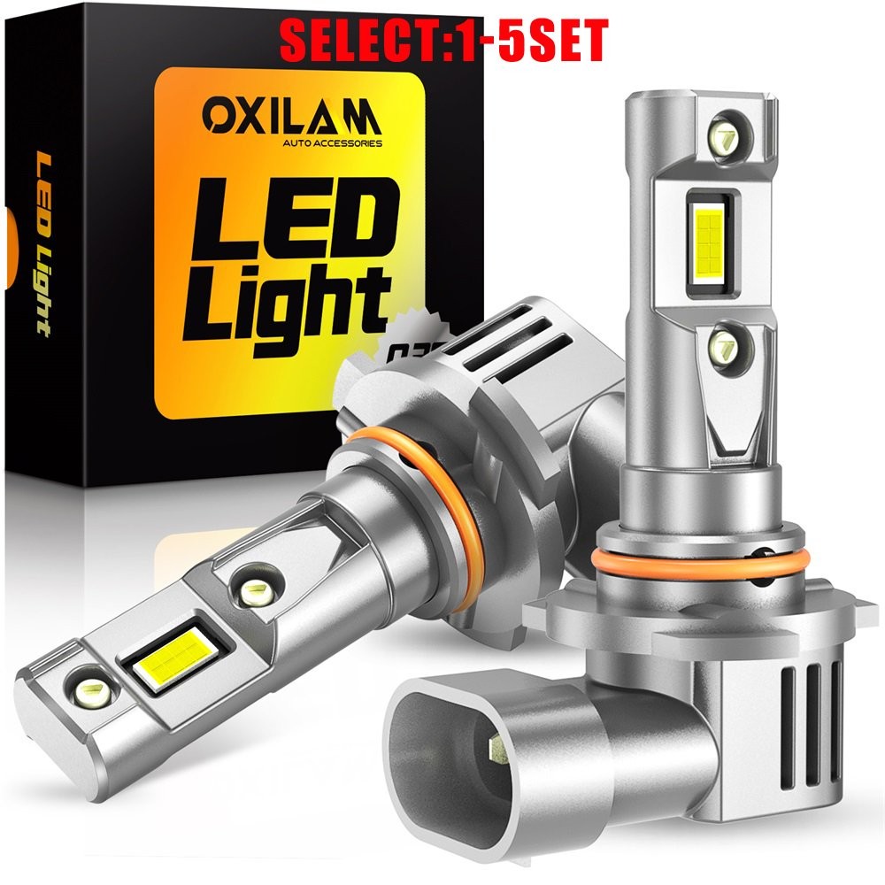 OXILAM 9005 LED Headlight Bright Bulbs Kit 20000LM HIGH/LOW Beam 6500K US 2-10X