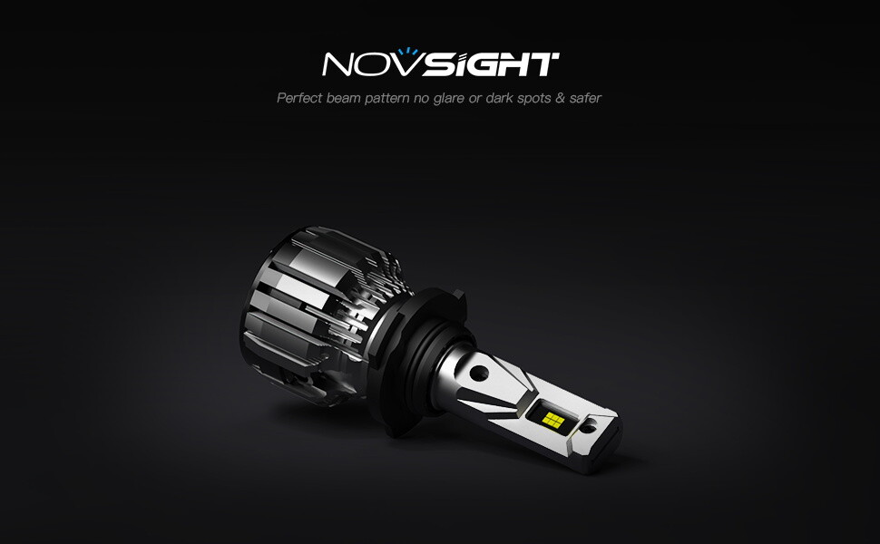 NOVSIGHT 9006 LED Headlight Bulbs 13000LM High Low Beam Fog Light Replace Lamps