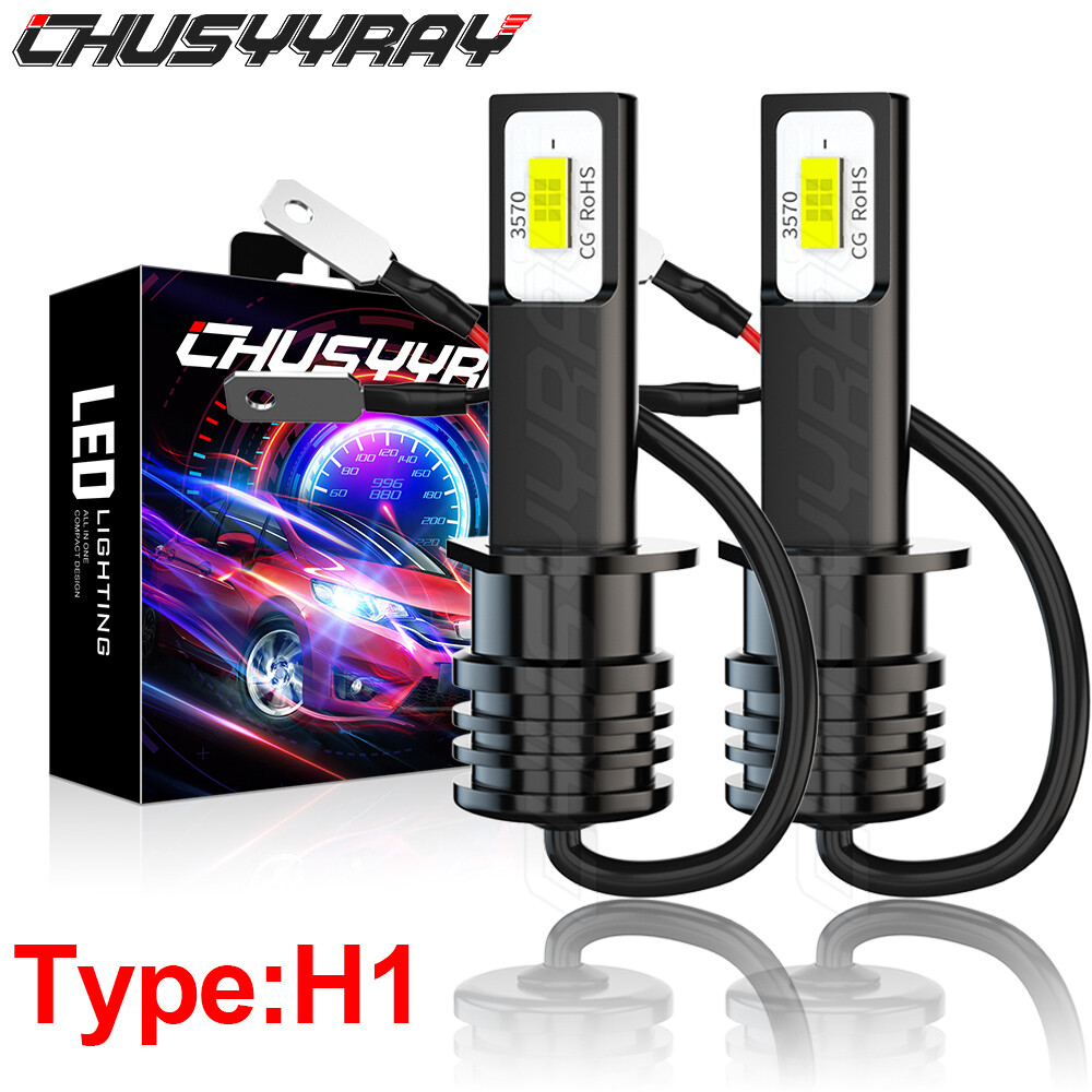 For Ford Focus 2012-2018 3570 CSP LED Headlight H1 Bulbs Kit High Beam White