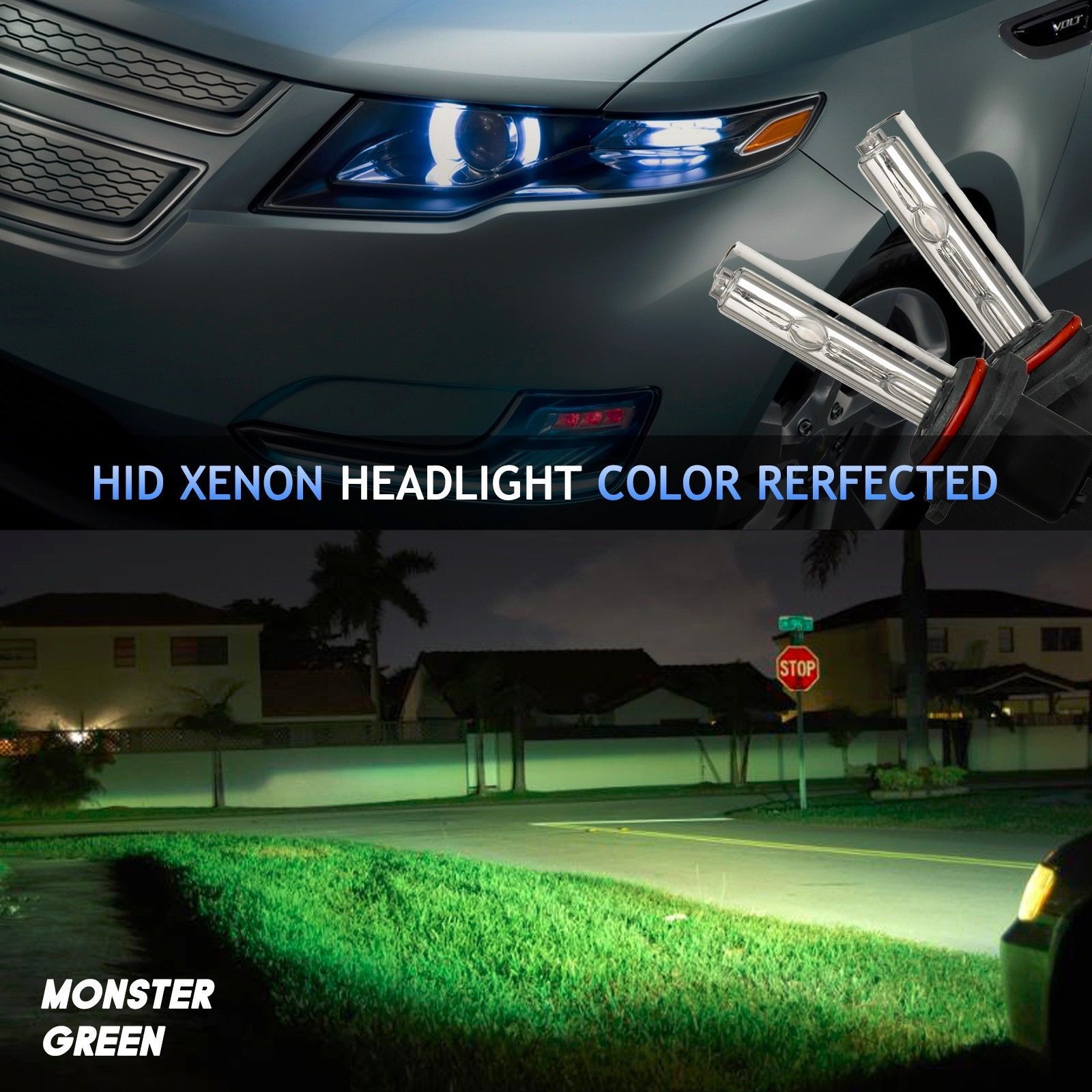 XENTEC AC 35w HID Kit 9005 9006 H1 H3 H4 H7 H10 H11 H13 H16 5202 6000K 5K Xenon