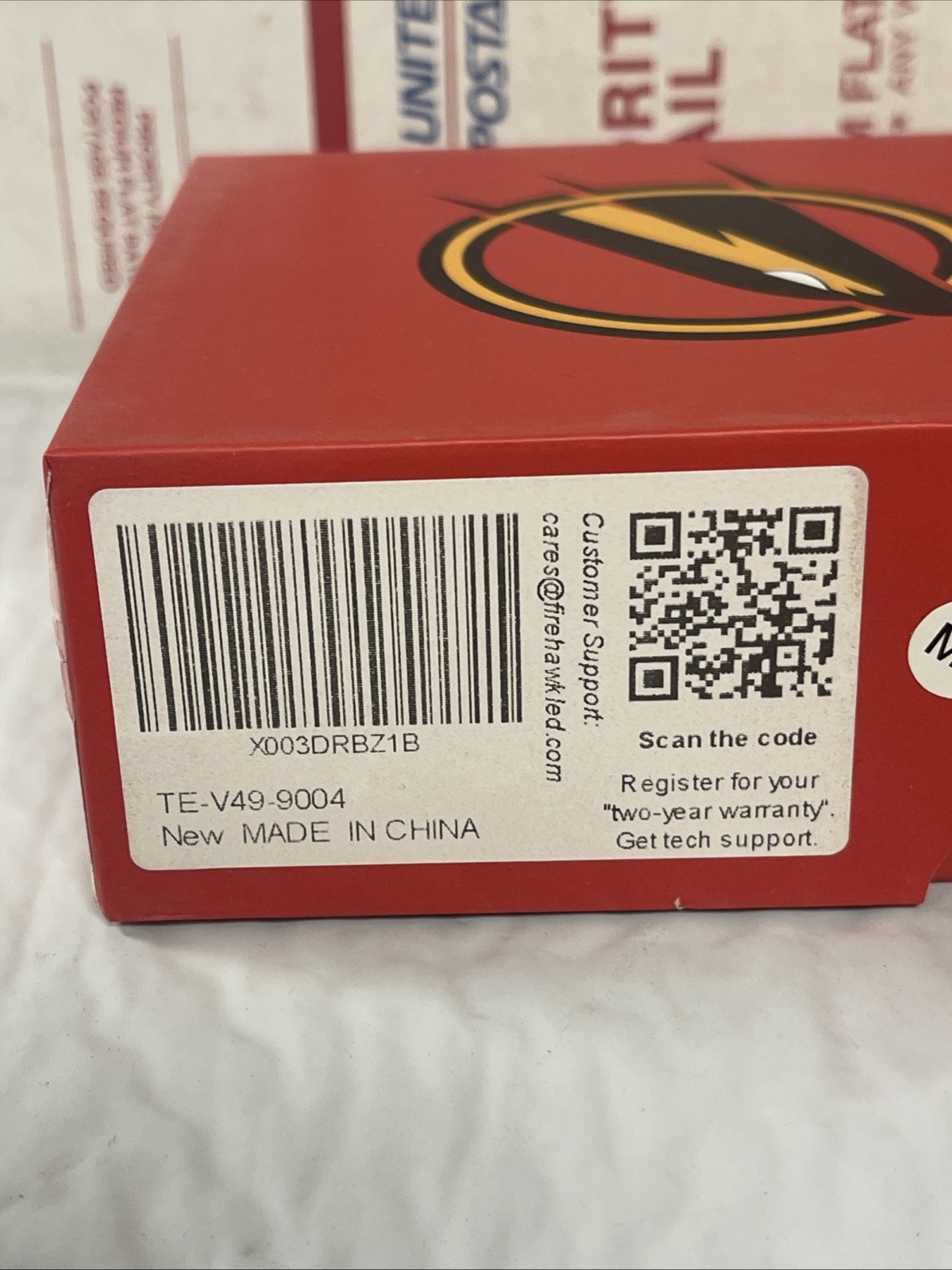 2 PK FIREHAWK LED LIGHTING TE-V49-9004 Brand New