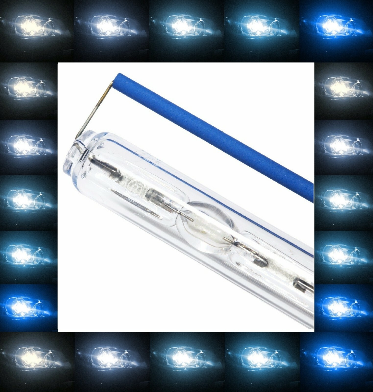 HID Xenon D3S Two Bulbs Head Light 4300K Stock Bi-Xenon Replace Lamp Low Beam